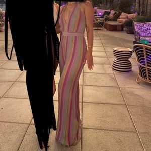 Missoni Rainbow knitted jumpsuit size 38